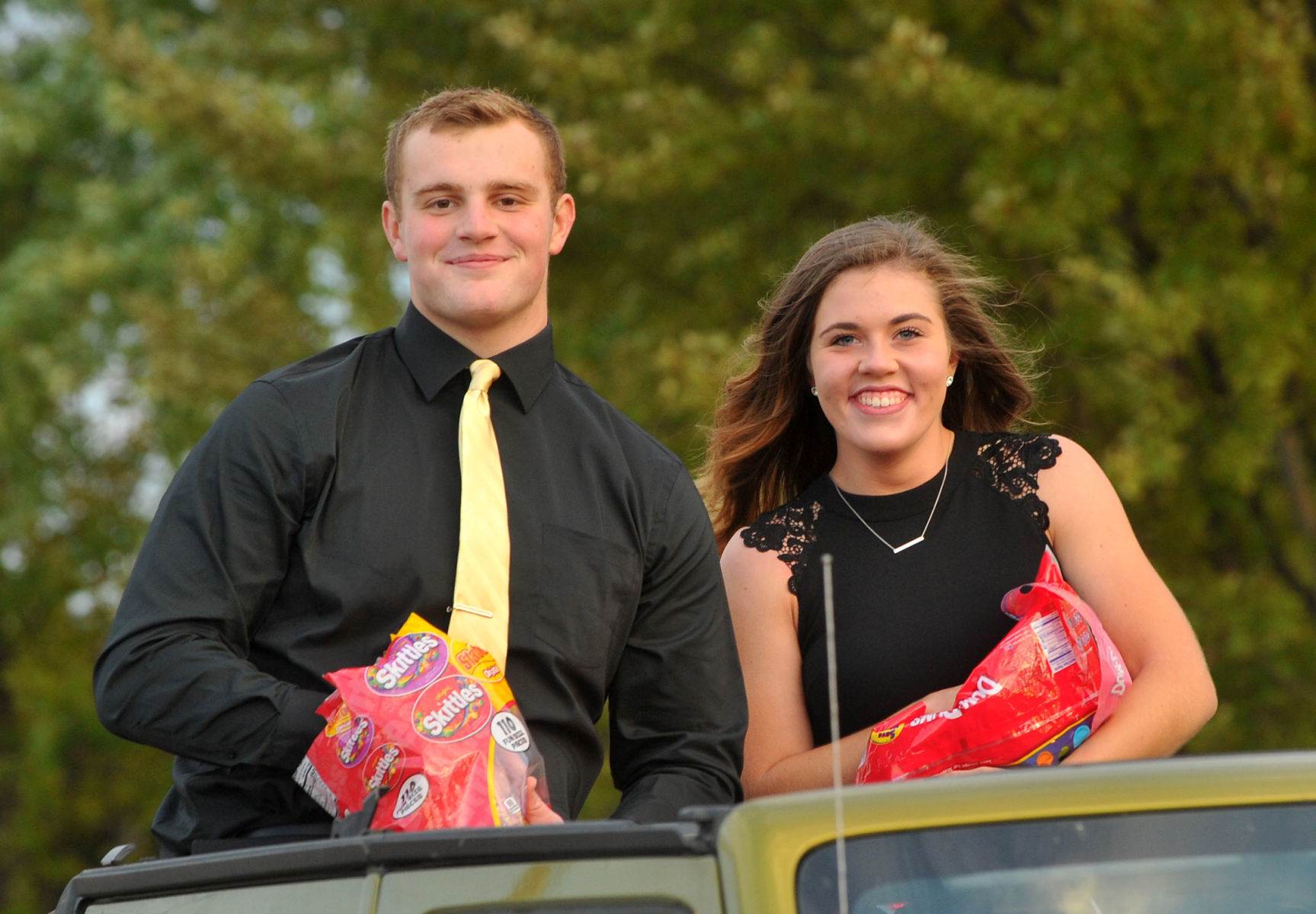 Bettendorf High School homecoming parade.